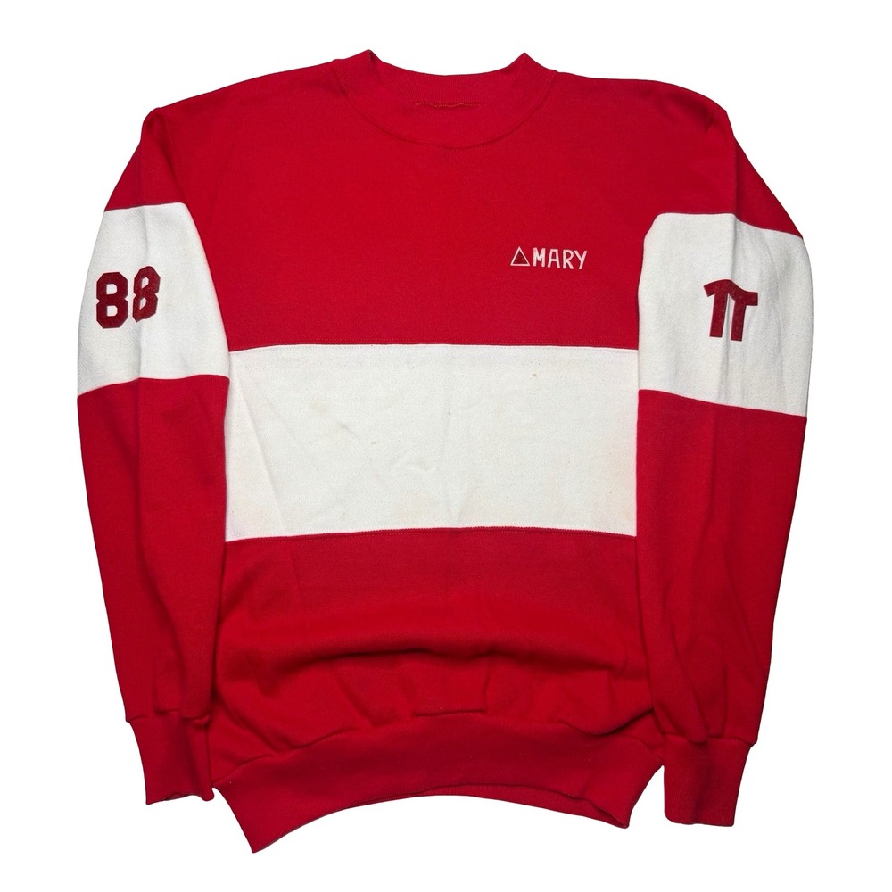 Vintage 80s Delta Sigma Theta Sorority college sorority Mary sweater